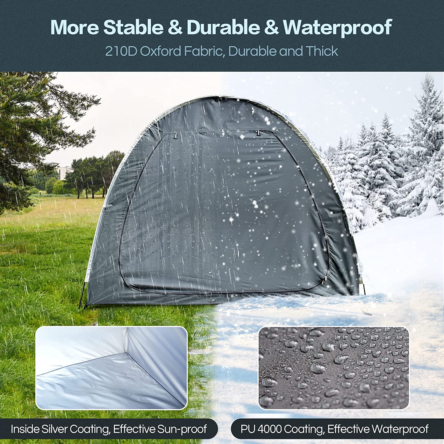 Bike Covers Storage Tent - Image 10