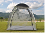 Panoramic bubble tent
