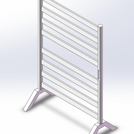 LD1103 电加热毛巾架