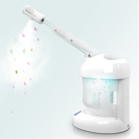 台式长管蒸脸机白色